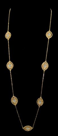 COLLAR LARGO FINO 7 OJOS ST