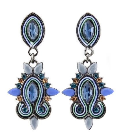PENDIENTES SING CISNE AZUL