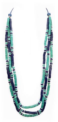 COLLAR COCO 3V. LARGO AZ-TQ