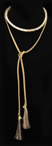 COLLAR CINTO-CINTA ROSA