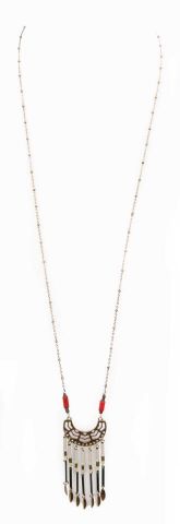 COLLAR COLG. 1/2 LUNA ARAÑA