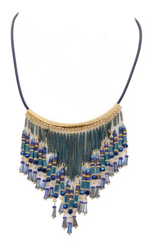 COLLAR BAB. FILAS CAD+ABAL AZUL
