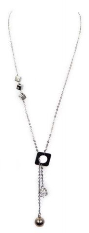 COLLAR LARGO PAVONADO ARAND NEGRO