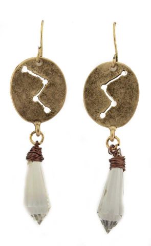 PENDIENTES OVAL ZIG ZAG GRABADO