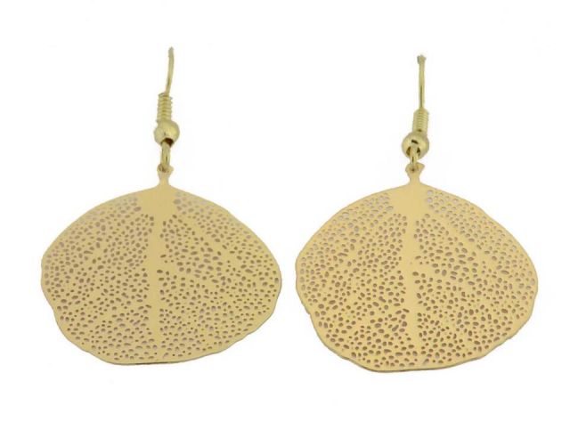 PENDIENTES HOJA NATURE