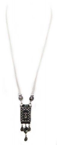 COLLAR COLG. LLAMADOR GRIS