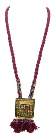 COLLAR LARGO COTTON RECT