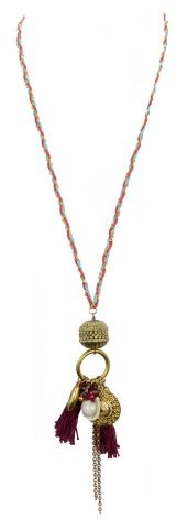 COLLAR LARGO CONCHA BORLON