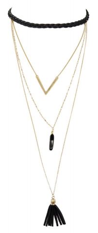 COLLAR MULTI VUELTAS TRENZA