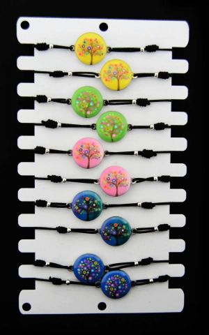 PULSERA PACK 10. ELAST ARBOL