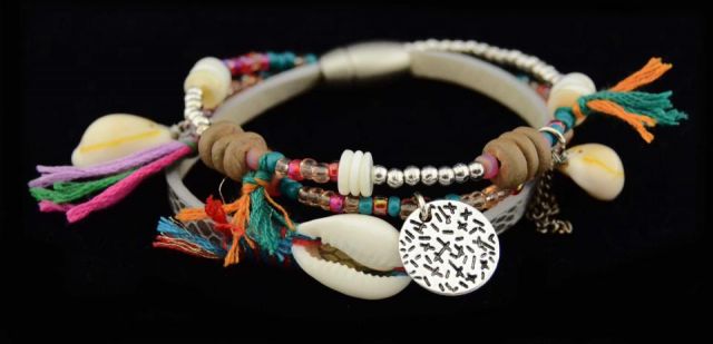 PULSERA VUELTAS SHELYS & CHA