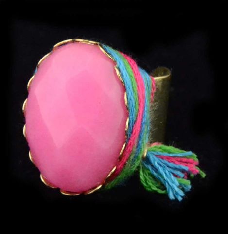 ANILLO HORIZ. STONE ROSA