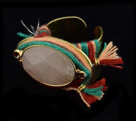 ANILLO HORIZ. HILO ROSA