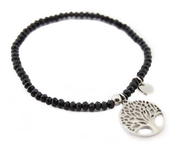 PULSERA CRISTAL BEADS ARBOL