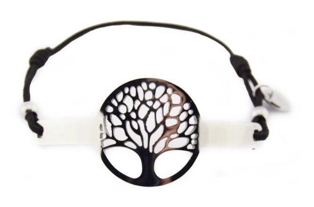 PULSERA ACERO GOMA ELAST. CI