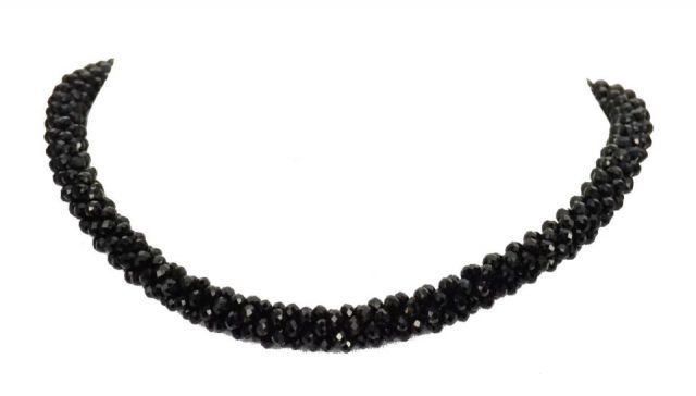 COLLAR RULO NEGRO