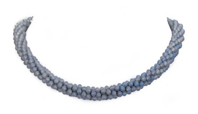 COLLAR RULO AZUL