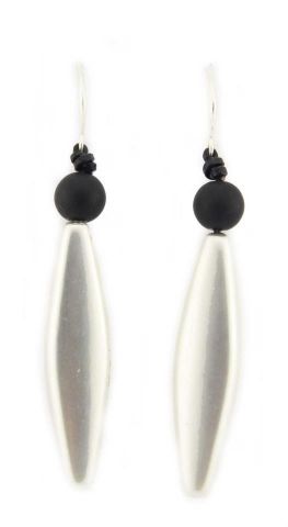 PENDIENTES PASTILLAS LARGA OVAL