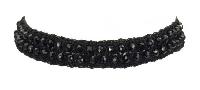 COLLAR CHOKER CINTA NEGRO