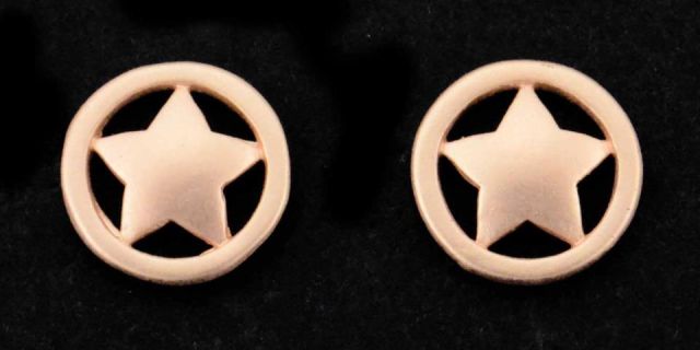 PENDIENTES ESTRELLA DORADO