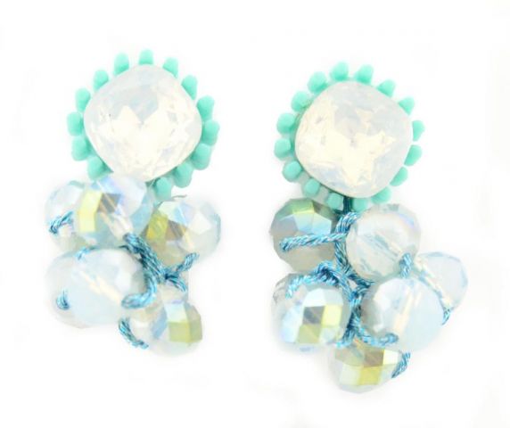 PENDIENTES COMBA VERDE