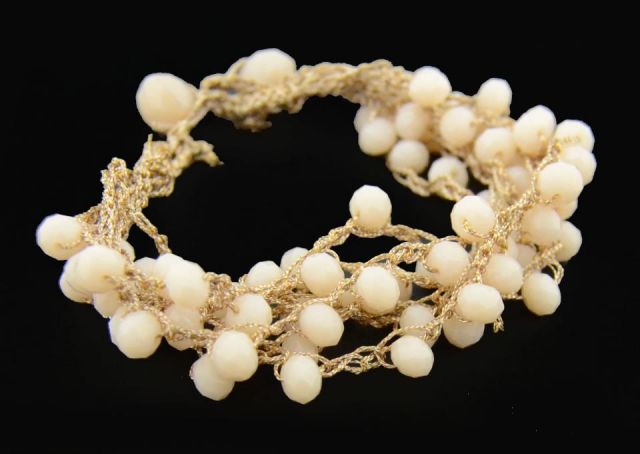 PULSERA HILADA 6 VUELTAS ROSA