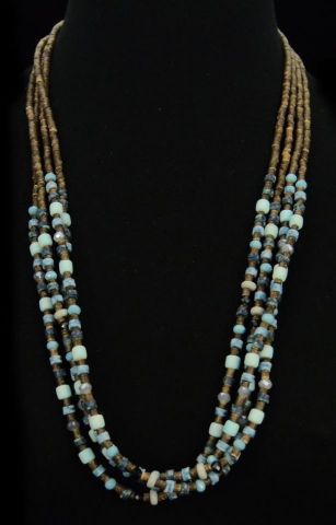 COLLAR 4 VUELTAS ETNIC AZUL