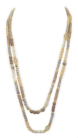 COLLAR 2 VUELTAS COMBIS MAT TIERRA