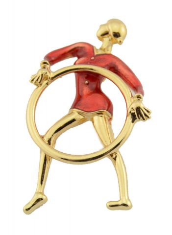 BROCHE GIMNASTA ARO AGARRAD