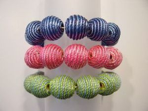 PULSERA PAST. HILO BOLAS S*3 MINIMO