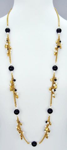 COLLAR LARGO ESPARC 3 ELEME DORADO