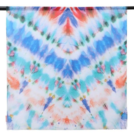 FOULARD TIE DIE AZUL